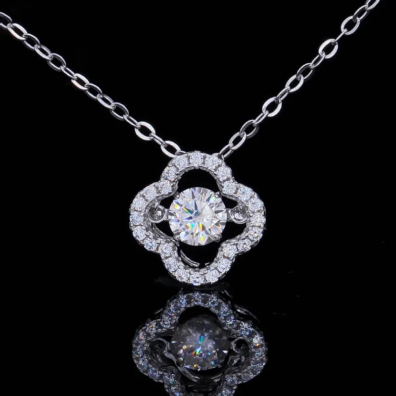 Sparkling Silver Color Crystal Mosant Diamon Chain Choker Necklace Bridal Women's Party Day Rhinestone ChokerJewelry Gift