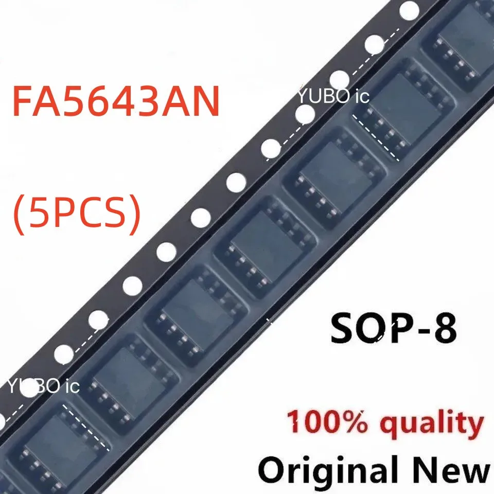 (5piece)100% New FA5643 FA5643AN 5643A 5643 FA5643N SOP-8 Chipset