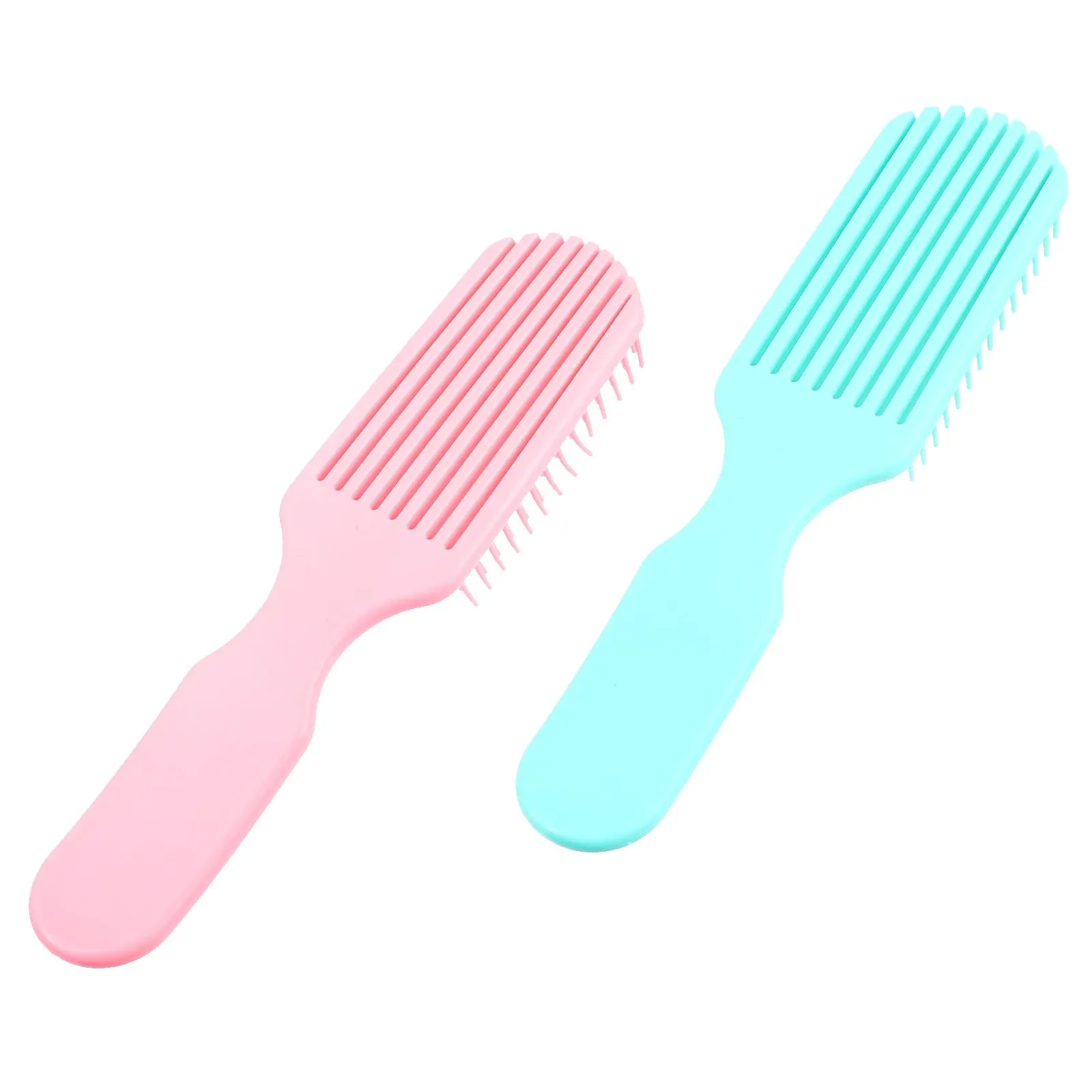2Pcs Smooth Glide Hair Comb Anti-Scratch Scalp Massage Brush for Women Detangling Hair Care Essential Tool Massage Comb