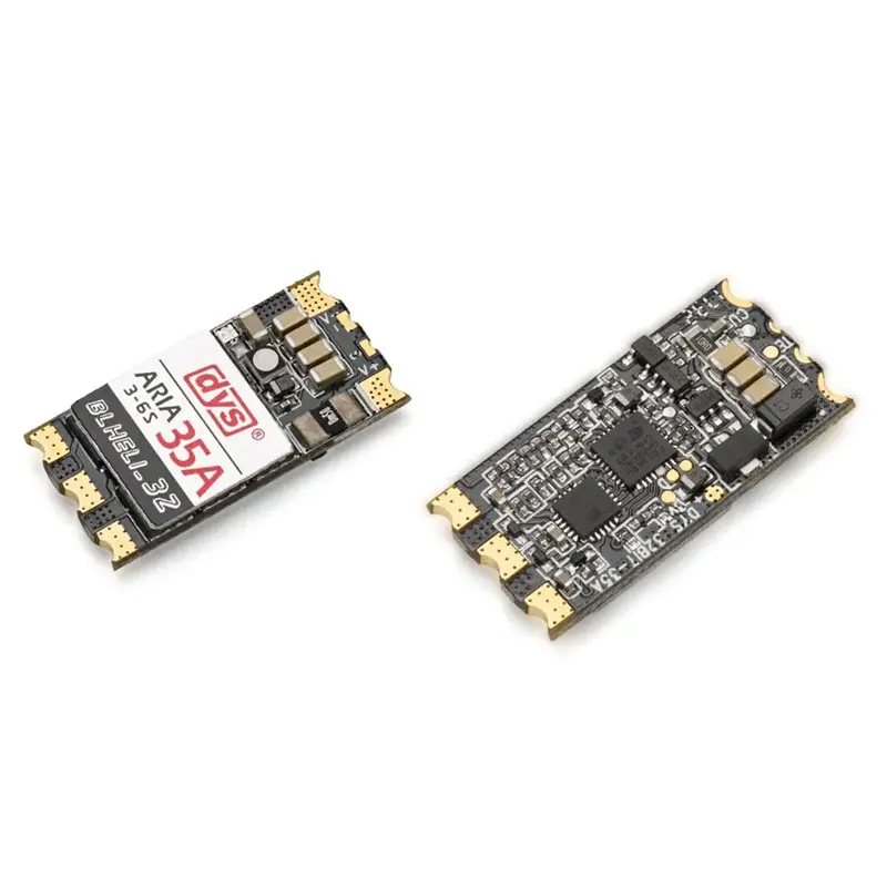 DYS Brushless ESC Aria BLHeli_32bit 35A 35amp 3S-6S Dshot1200 Ready Built-in Current Meter Sensor  For RC Models Quadcopter Part