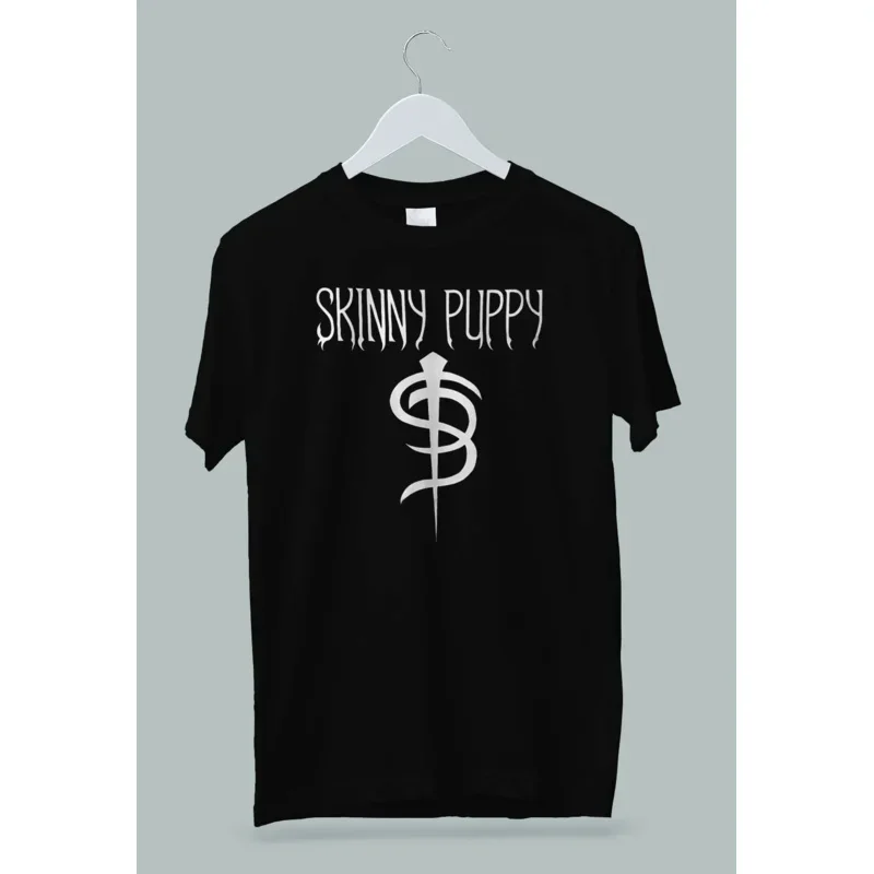 Skinny Puppy Canadian Industrial Music Group Camiseta, mangas longas ou curtas, M 2XL