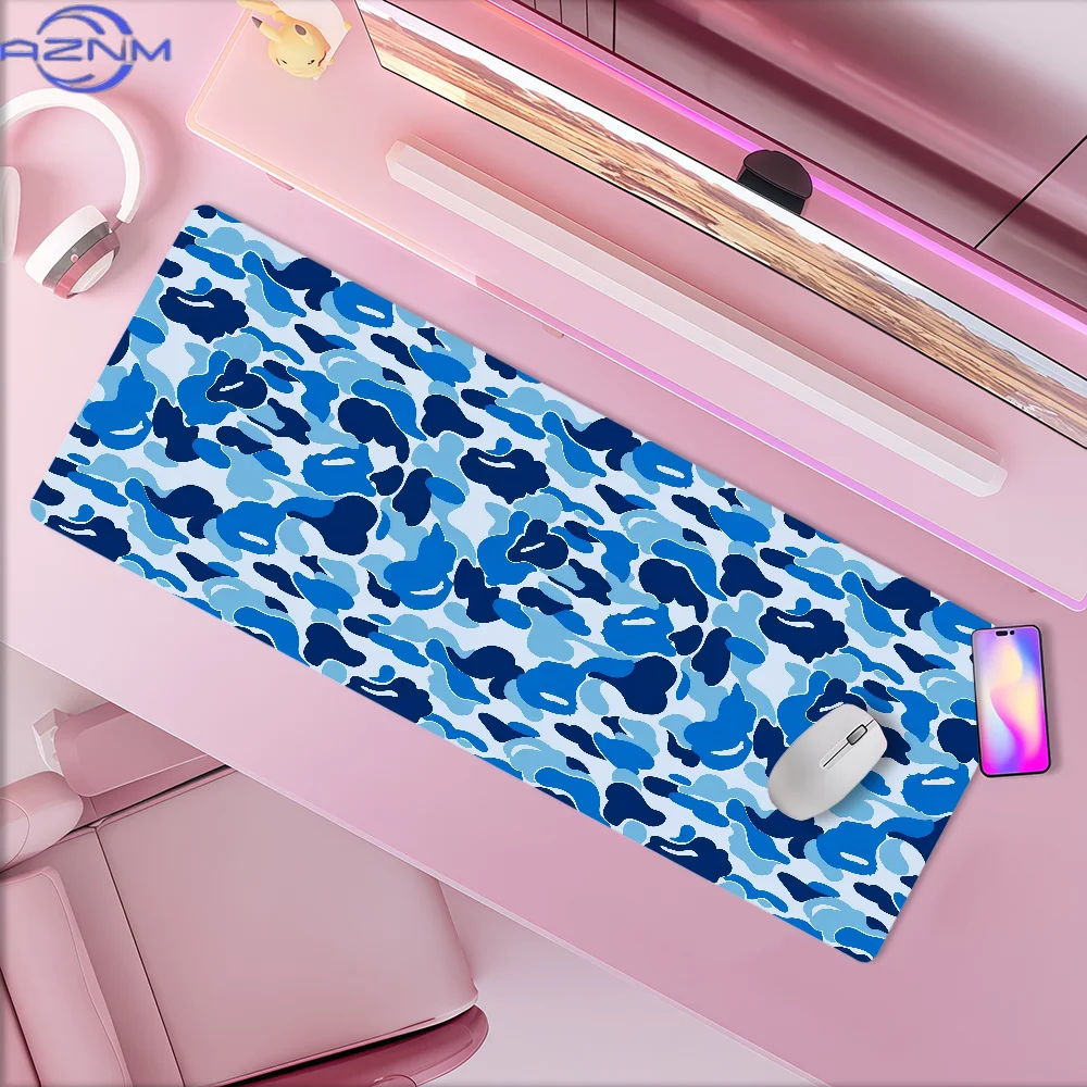 Fashionable Bright Color Camouflage Pattern Non-slip Thickened MousePad Student Gaming Cushion Large Writing Lockedge Office