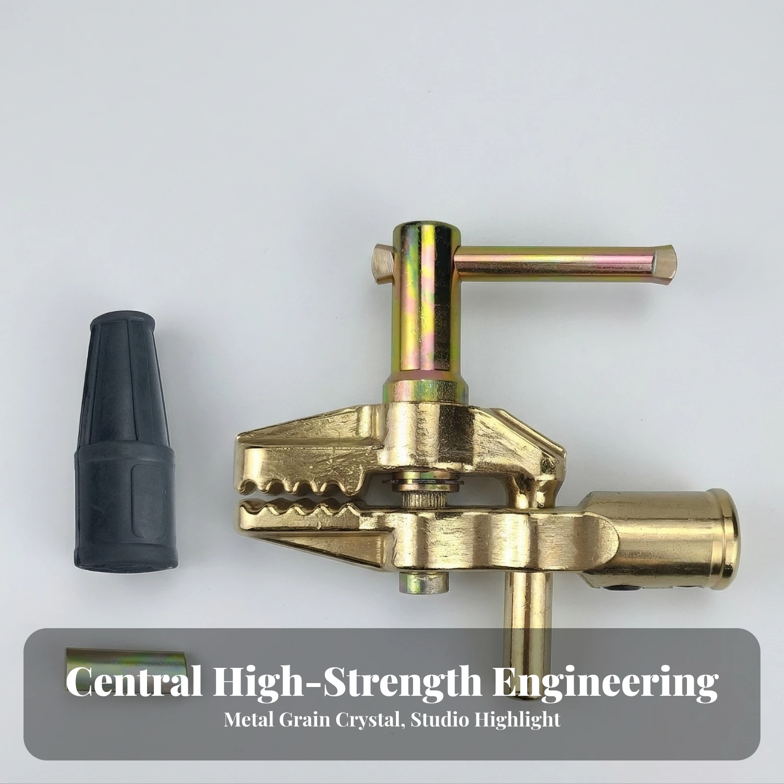 Fabrication Ground Clamp Professional Fabrication Machine Ground Clamp Secure Grip Long-Lasting for Welders, Metal Fabrication