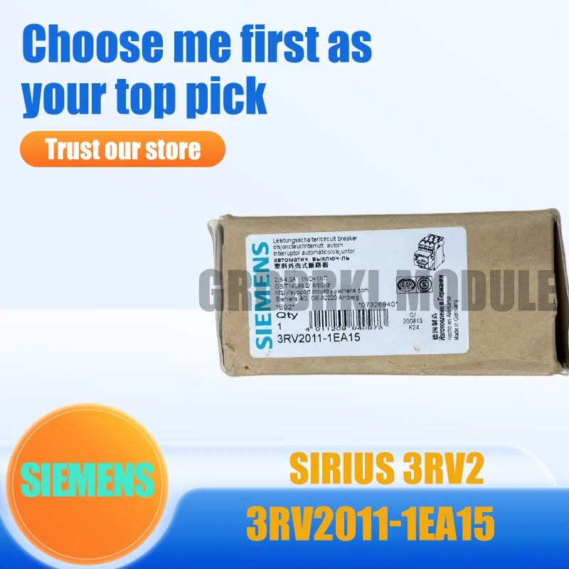 

New Original SIEMENS 3RV2011-1EA15 Motor Protection Circuit Breaker 2.8-4 A