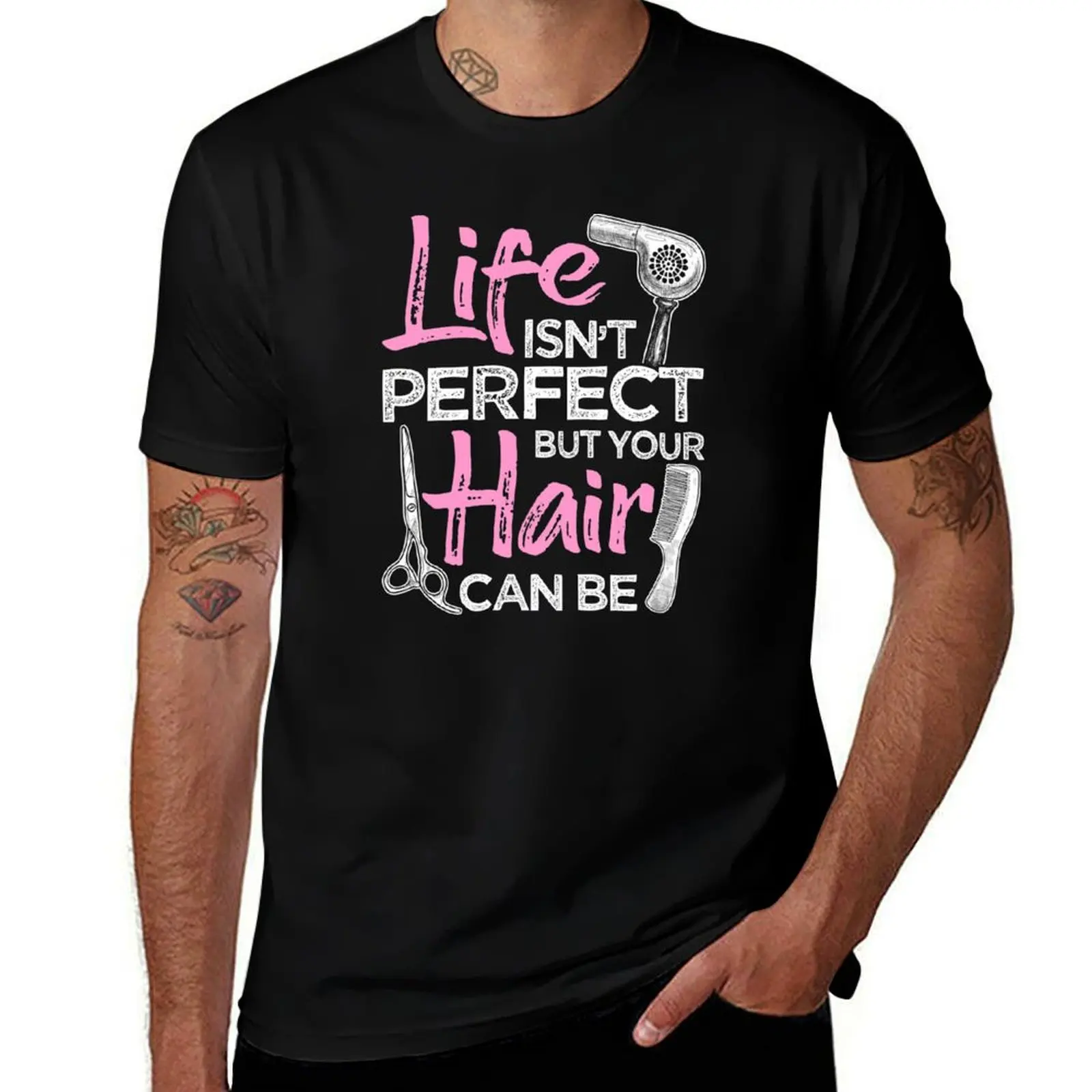 

Hairdresser Hair Dresser Haircutter Coiffeur Gift T-Shirt oversized t shirt cheap stuff valentines clothes sweat clothes for men