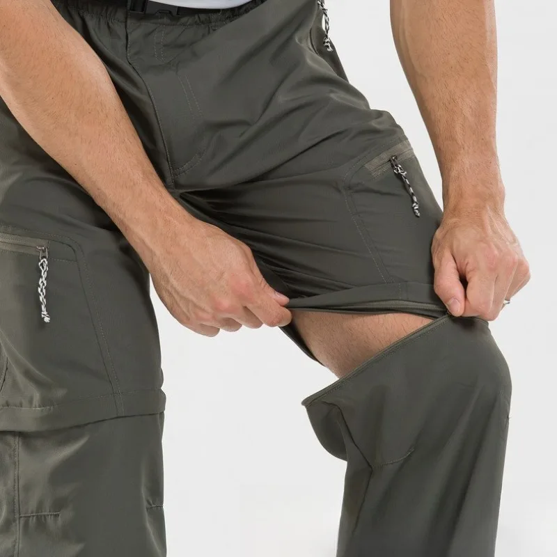 

Men's Tactical Pants Detachable Shorts Hiking and Camping Pants Men's Summer Breathable Hunting and Mountaineering Pants