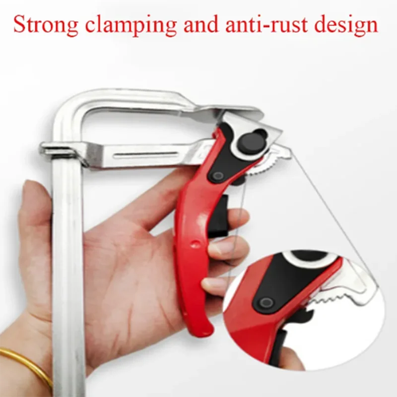 1Pc Quick Guide Rail Clamp Different Sizes F Clamp MFT Clamp for MFT and Guide Rail System Hand Woodworking DIY Tool