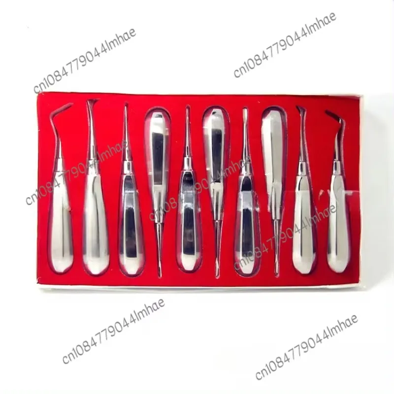 Extraction Tooth, Minimally Invasive Tooth 10-piece Set, Stainless Steel