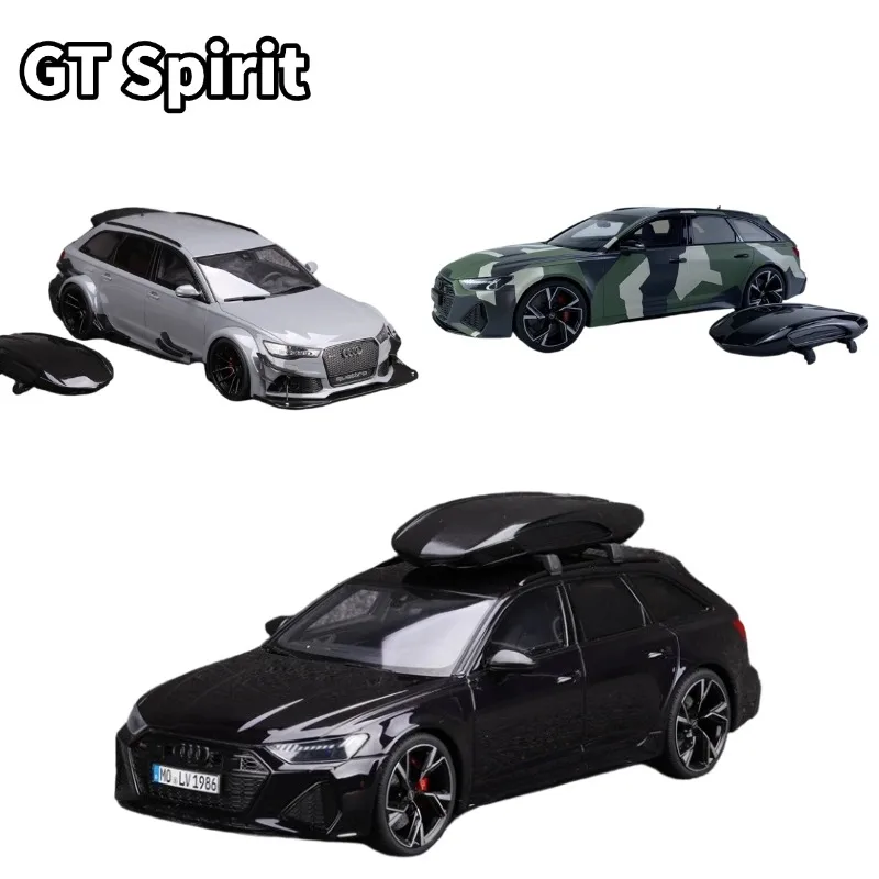 

GT Spirit 1:18 Audi RS6 AVANT C8 Cast Resin Car Model, Boys' Holiday Gift Toy, Adult Collection Decoration Item.