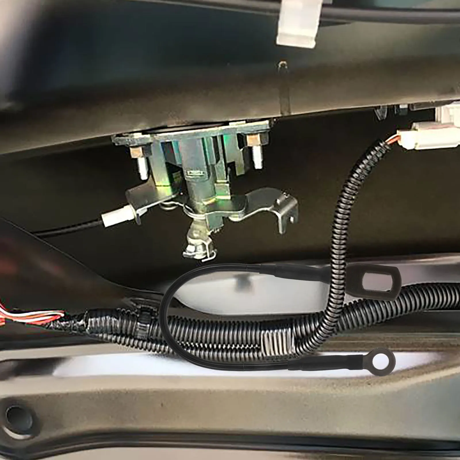 2 قطعة كابلات الباب الخلفي للسيارة شديدة التحمل من المطاط الصلب لشاحنة بيك اب مجموعة استبدال دعم بوابة الرفع الخلفي للاستخدام في جميع الأحوال الجوية