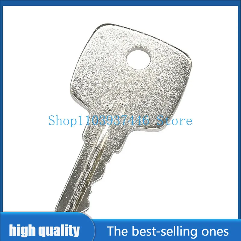 2PCS Ignition Keys AR51481 AT195302 Compatible with Combine 1165 3300 4400 4420 Tractor 1020 1120 1030 1130 Loader