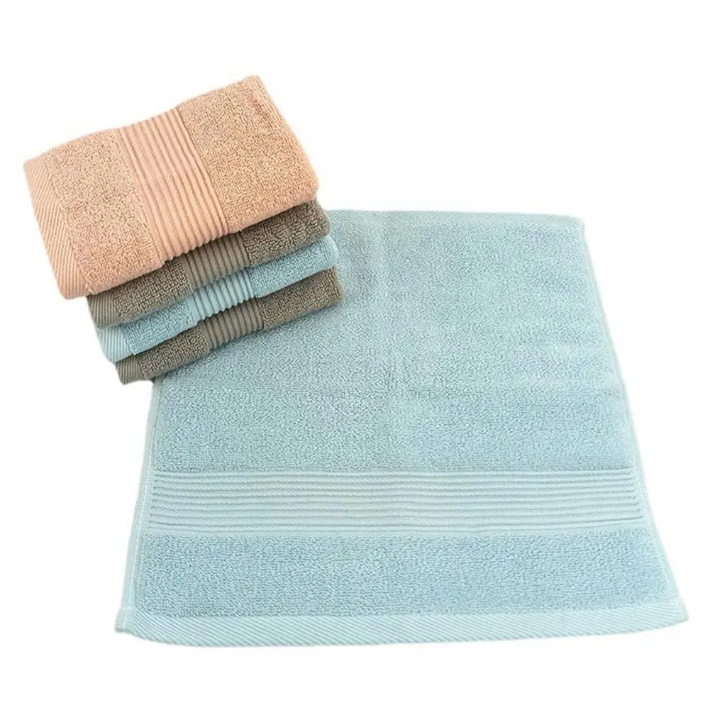 Useful Towel Square Face Towel Strong Water Absorption Kids Children Small Pure Cotton Towel  Wipe Hands