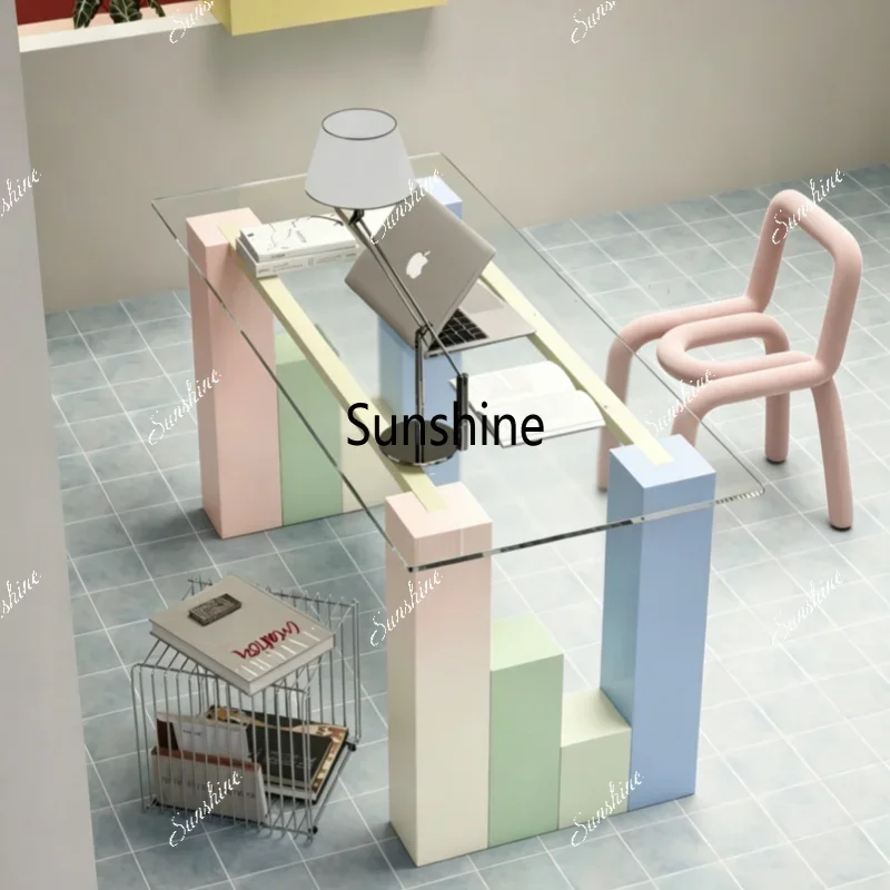 Bauhaus Painted Desk Dopamine Single DeskTJ
