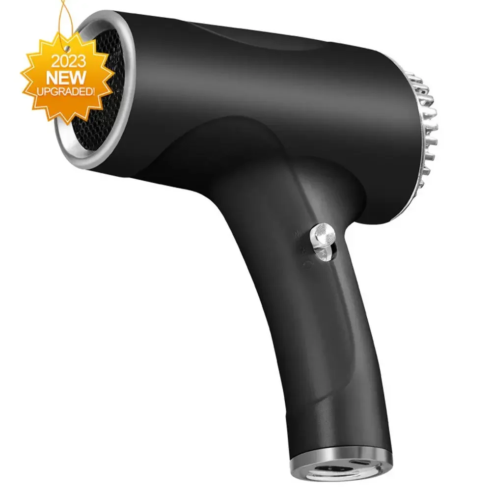 Wireless Portable High Power Negative Ion Hair Dryer - Dual Purpose for Home and Travel