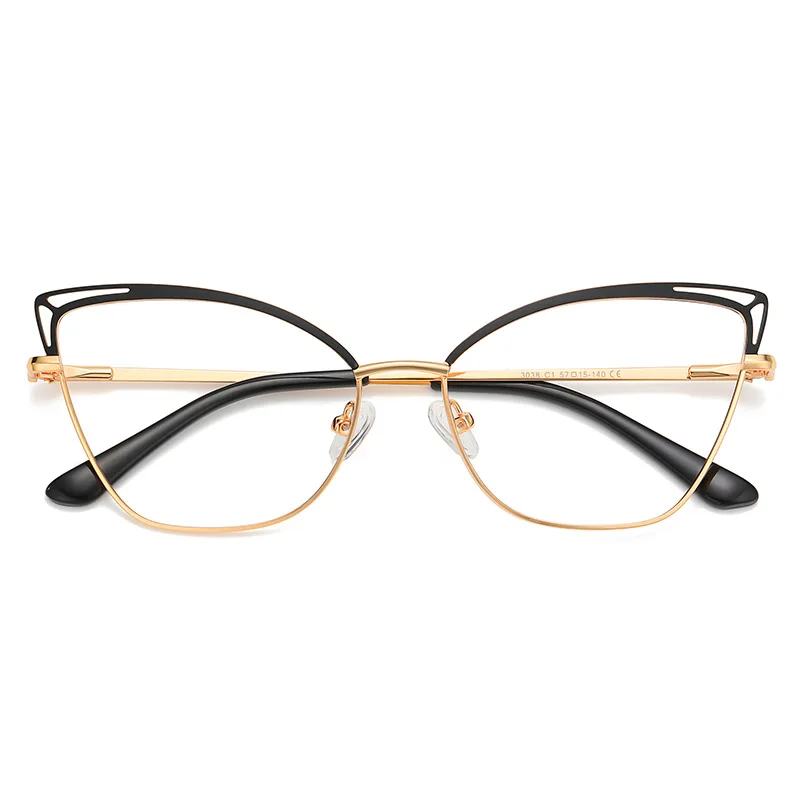 Zirosat 3038 optische Brille Legierung Rahmen verschreibung pflicht ige Brille rx Frauen Brille für weibliche Ale Brillen