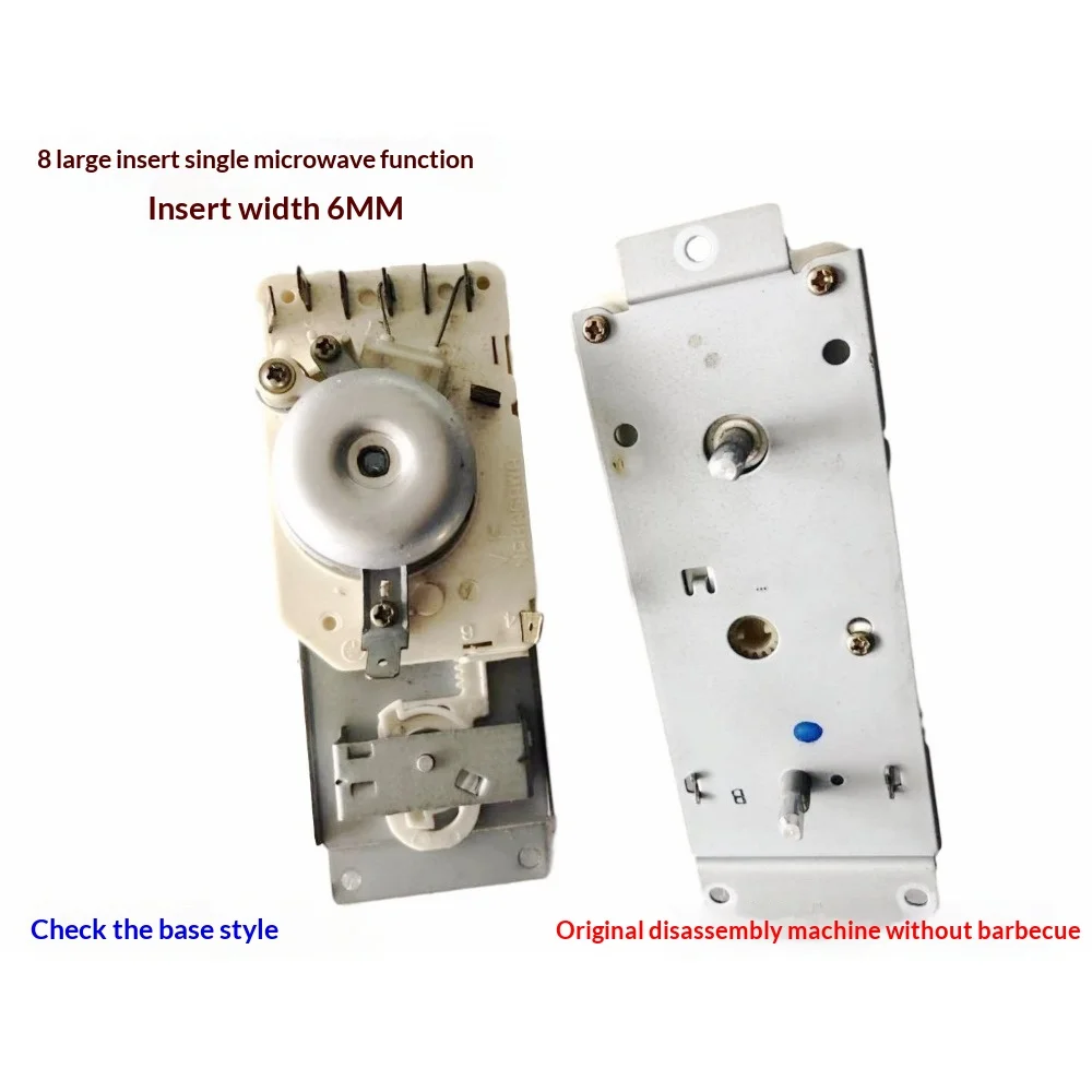 90% New Microwave Timer for VF60M102IE-01 VF60MHS01E 8 Pin Width 6mm 220V 3 Holes Replacement Part