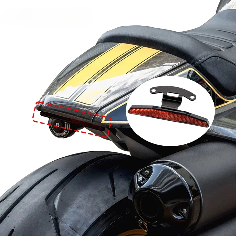 

Motorcycle Rear Reflector Reflector Bracket Universal Rear License Plate Number License Plate Bracket