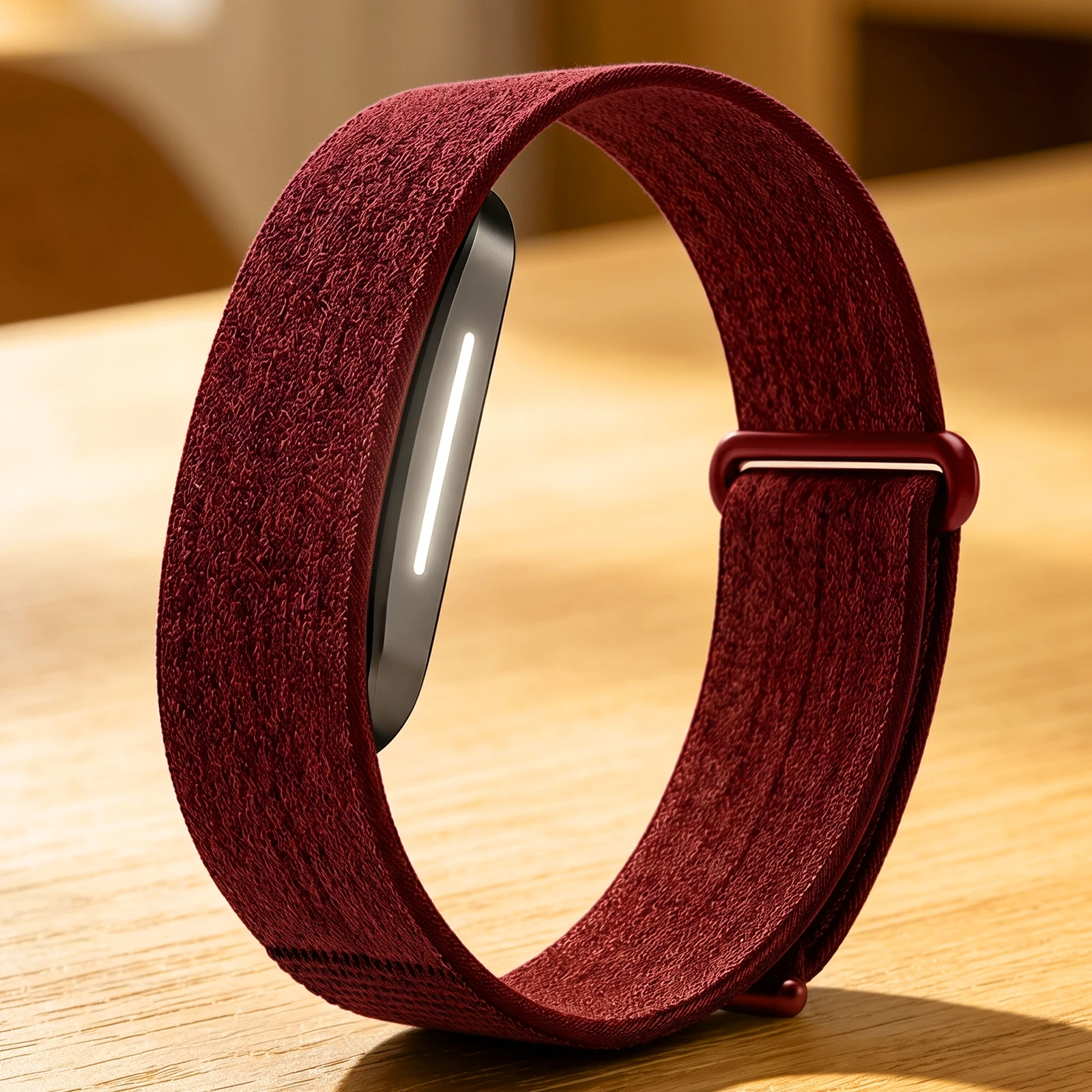 Nylon Sport Band for Hume Band 2.0 Adjustable Slide Buckle Wristband Breathable Washable Replacement Strap