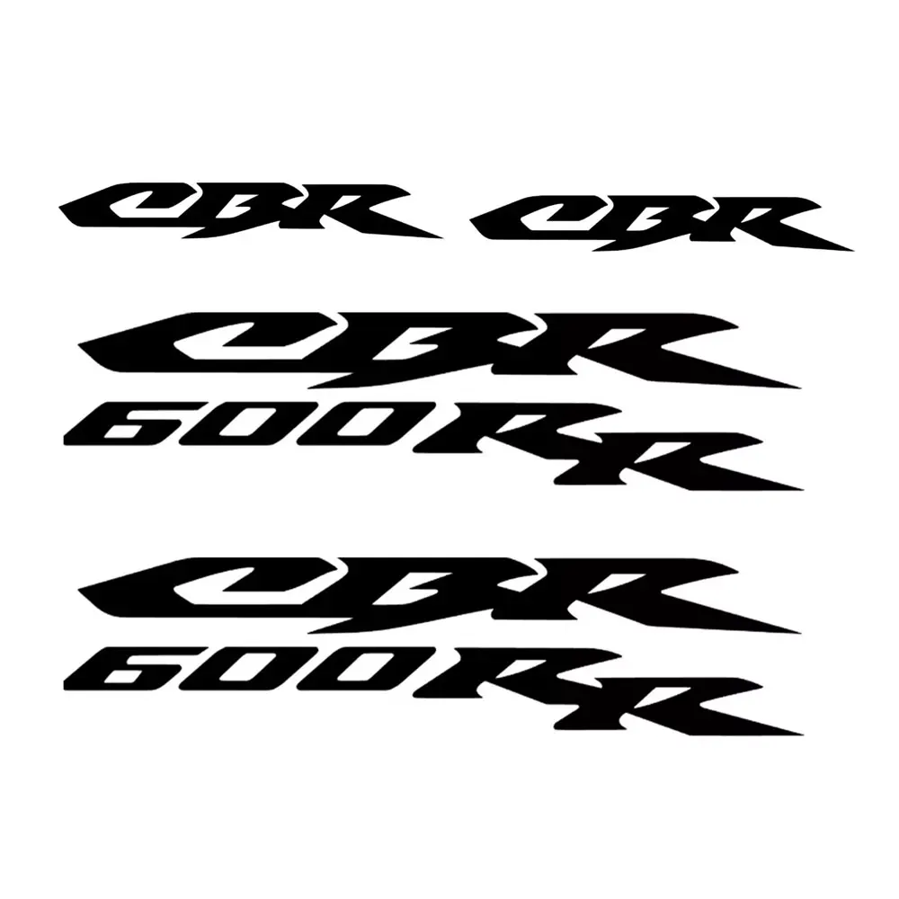 4pcs for Honda CBR 600 RR Stickers CBR600RR 600R Decal