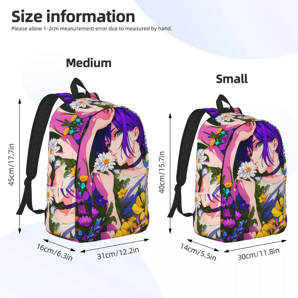 กระเป๋าเป้สะพายหลัง Chainsaw Man Reze สำหรับนักเรียนประถม มัธยม และมหาวิทยาลัย ลายการ์ตูน สำหรับผู้ชายและผู้หญิง ใช้ได้ทุกวันและเดินทาง