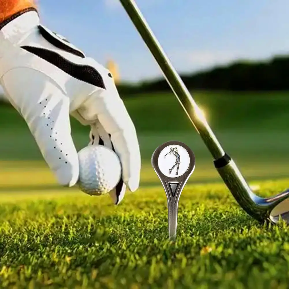 Golf Pitch Mark Mini Ball Marker Golf Pitch Tool Portable Divot Tool
