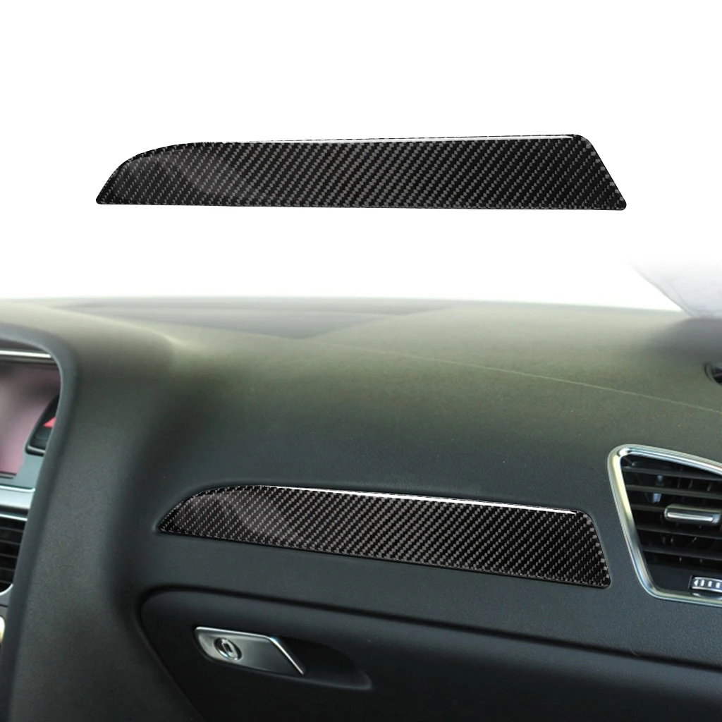 

For Audi A4L A4 B8 2009-2016 Q5 2009-2017 A5 2008-2017 Accessories Carbon Fiber Interior Car Instrument Desk Trim Sticker Cover