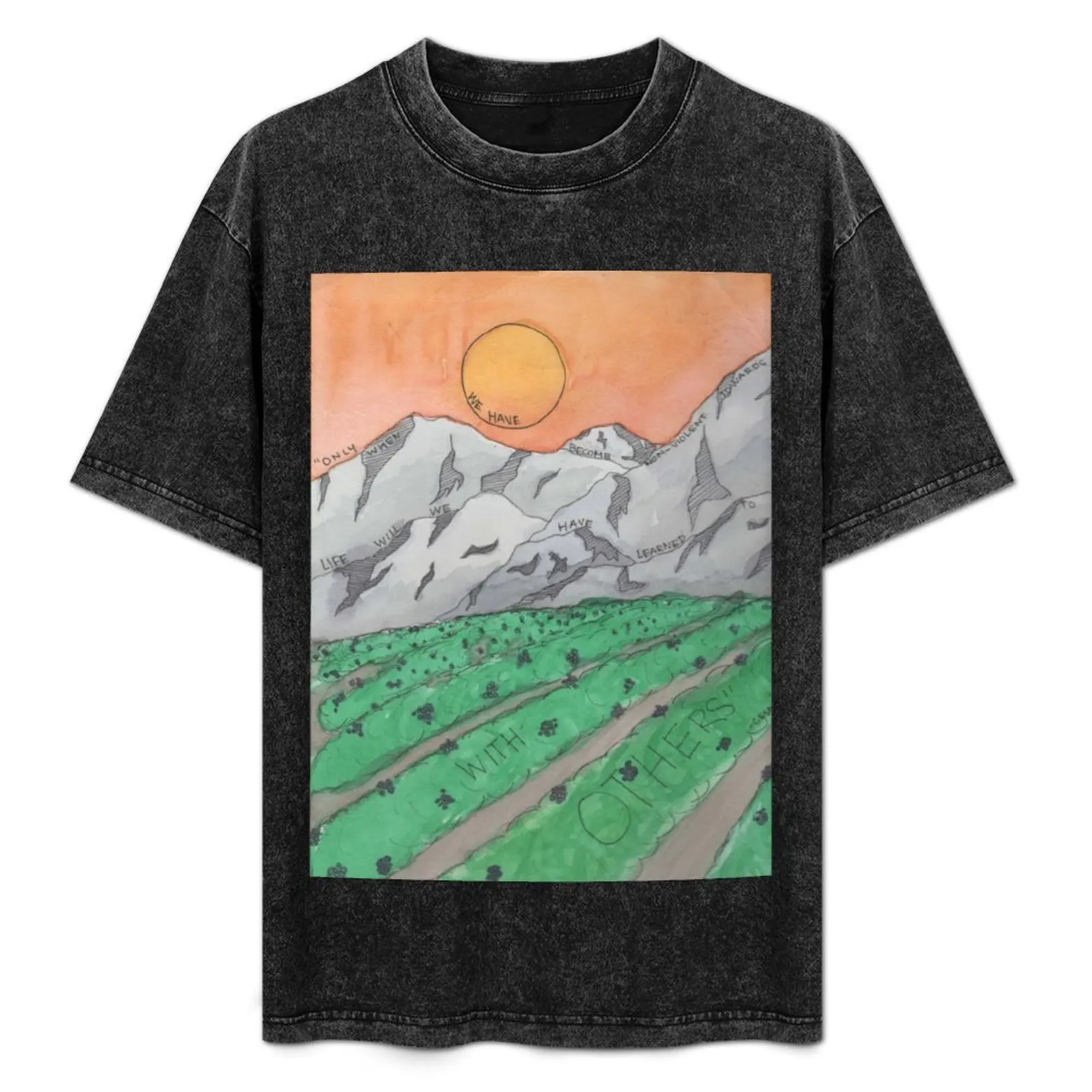 

Cesar Chavez T-Shirt Casual Loose Daily Wear T-Shirt