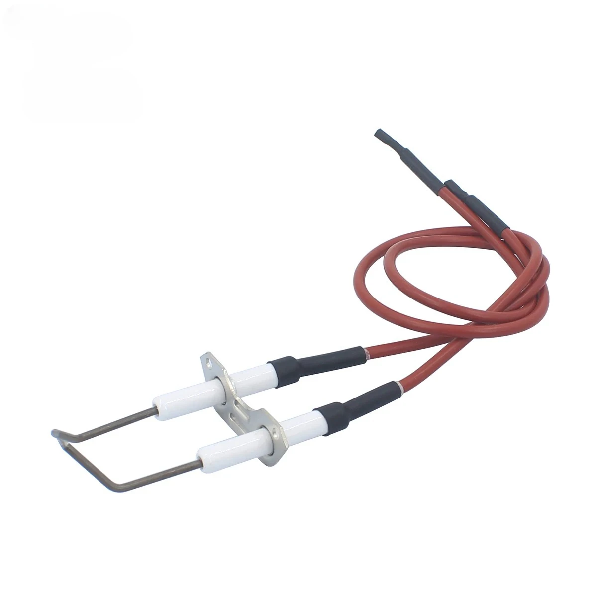 

Dual Ignition Electrode Gas Boiler Spark Plug with Bracket Silicone Wire Spark Ignition Needle Gas Burner for BAXI Slim 8620300