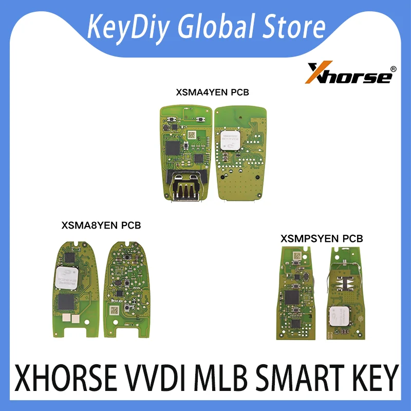 Xhorse VVDI MLB Smart Keys 434MHZ XSMA4YEN+Shell XSMA8YEN+Shell XSMPSYEN+Shell OEM Solution For VVDI MLB Tool VVDI MQB Adapter