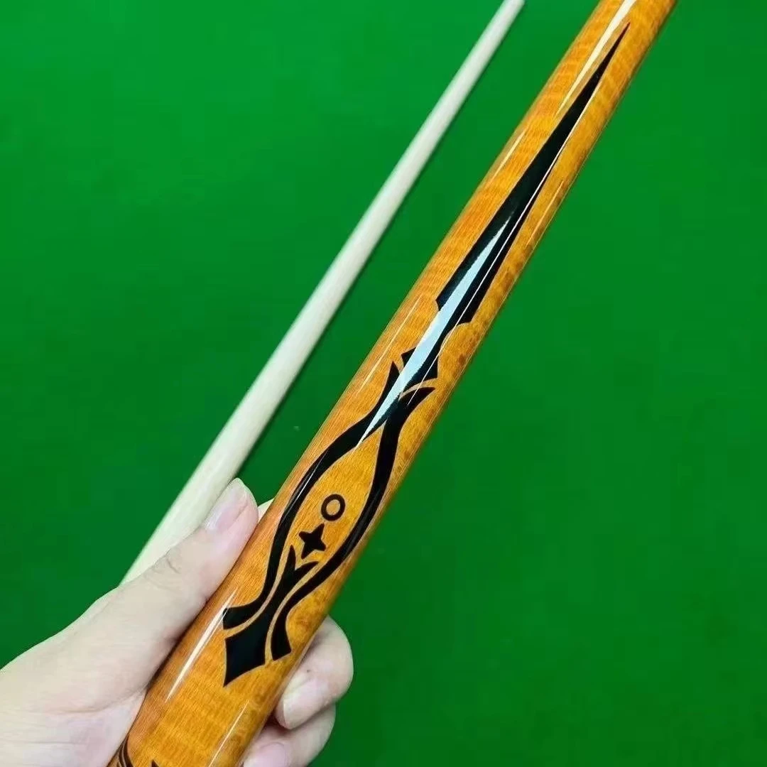 Unique 42 Inch Maple Wood Jump Cue Crystal Tip 2 Piece Split Billiard Pool Jump Cue Stick