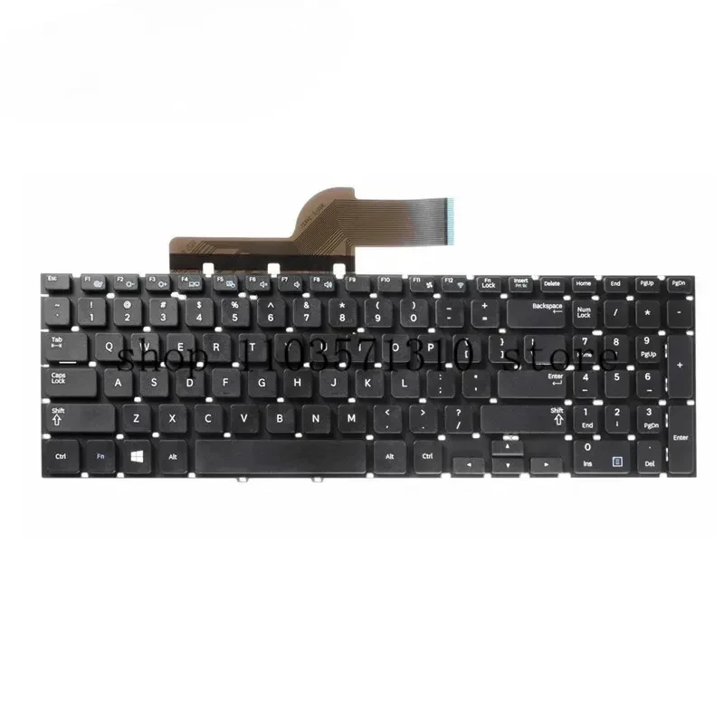 Teclado de laptop americano para Samsung NP300E5V-A03 355V5C 350V5C 550P5C 270E5V 275E5V 270E5E 270E5U JM