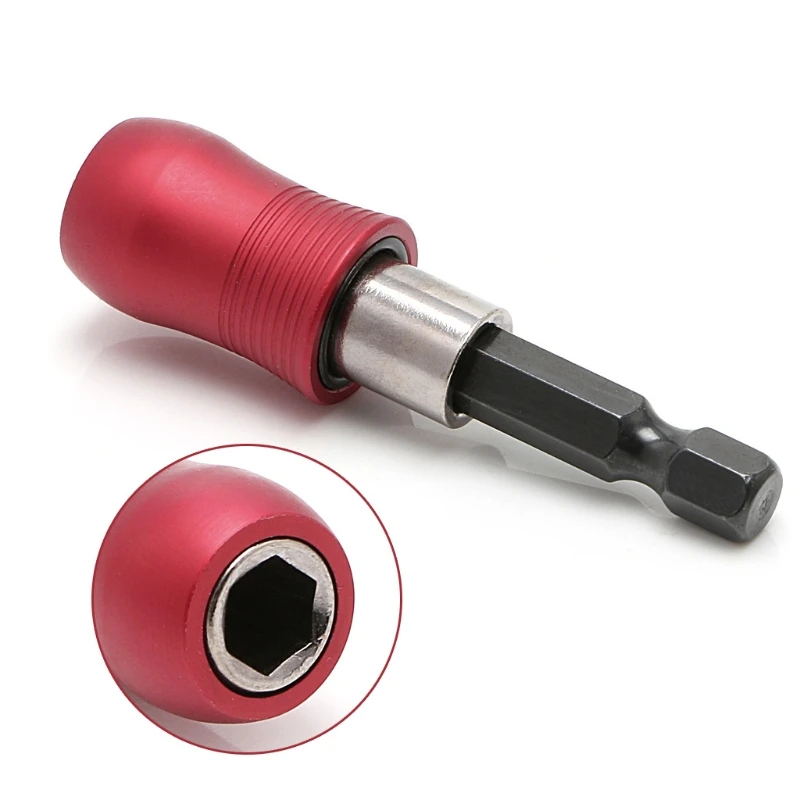 1 Pc 60 มม.1/4 นิ้ว Shank Quick Release ไขควง Bit Extension Bar Dropship