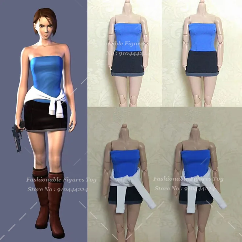Jill – vêtements de soldats de la famille, jupe Slim pour 12 pouces, Mode figurine d'action, jeu classique des Forces spéciales, dessin animé, 1/6