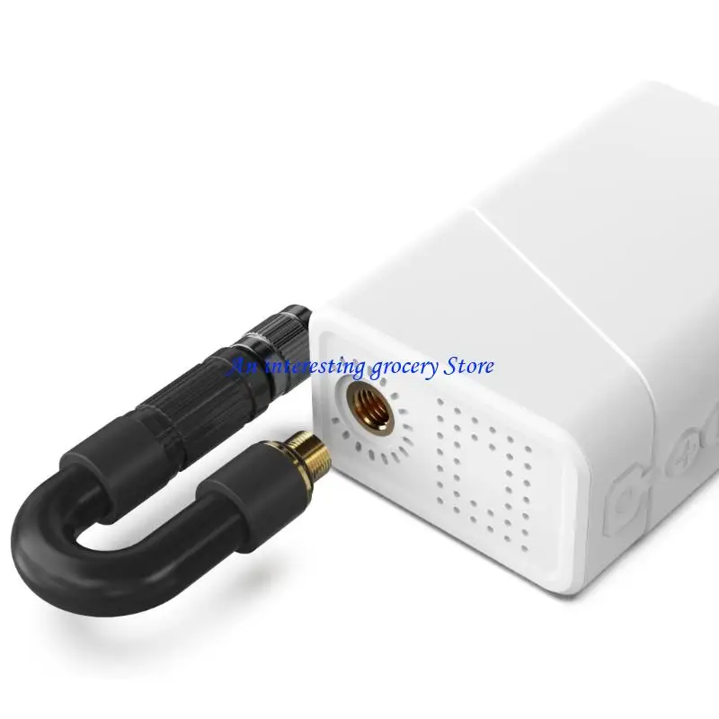 652D Heavy Type Rubber Bike Tire Inflator Extension Tube Quickly Inflation Universals