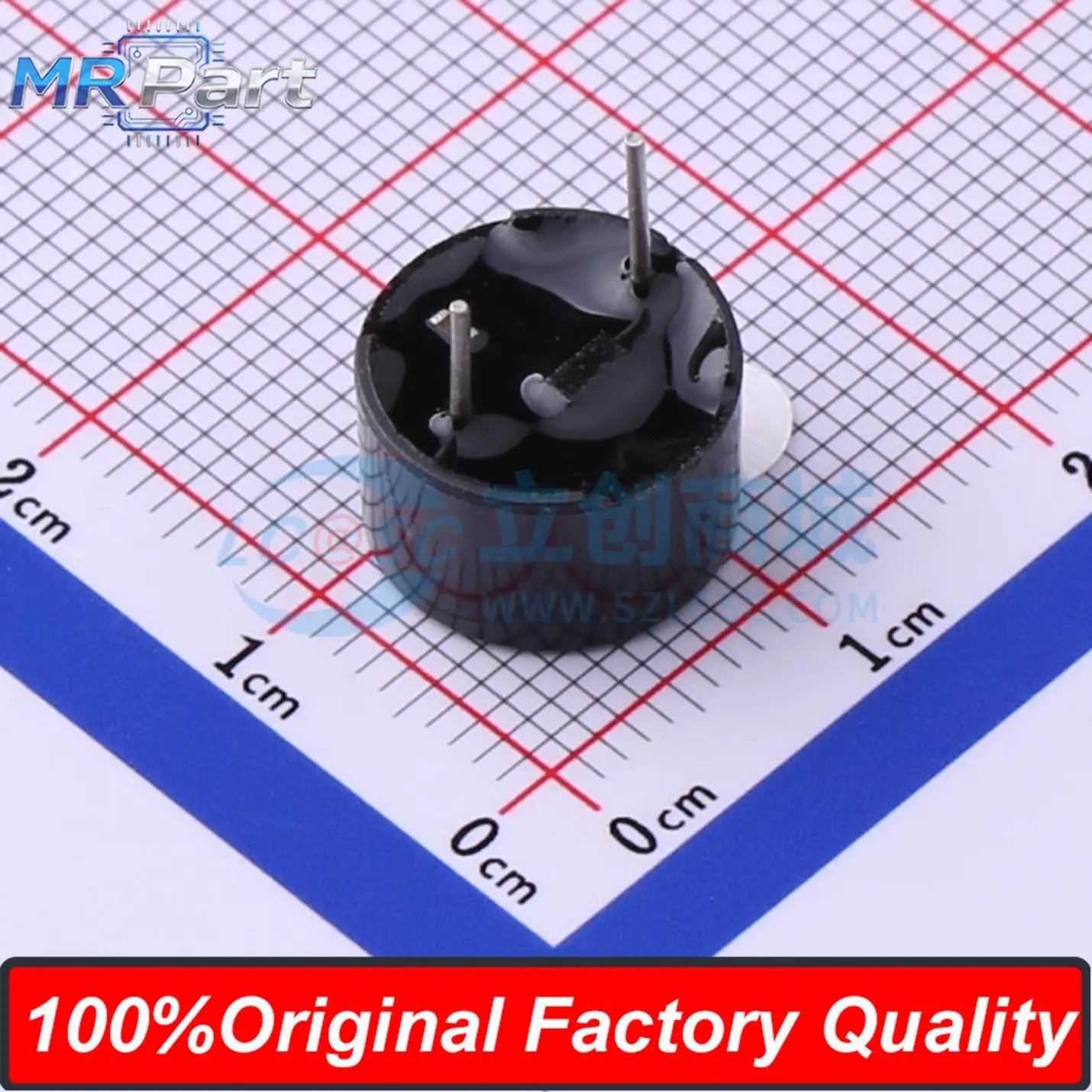 10Pieces Original HMB1275-03B Electromagnetic Active Integrated Buzzer 3V Volume 12*7.5mm DIP-2Pin