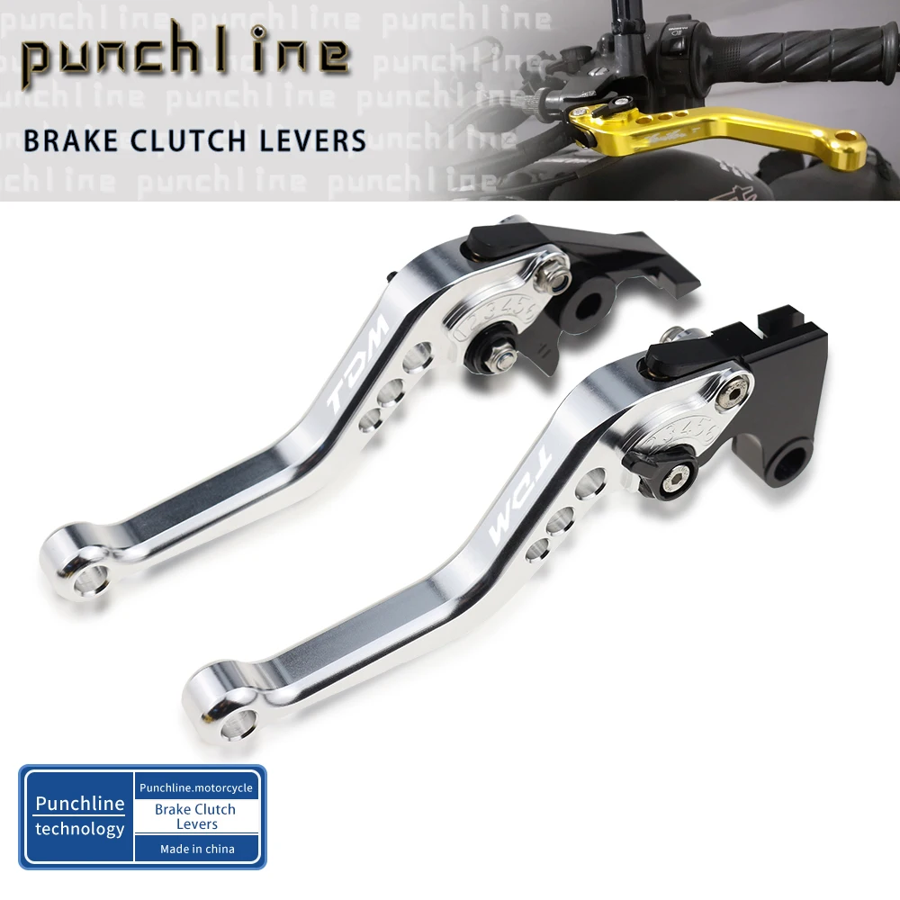 For TDM900 TDM 900 2005-2015 Motorcycle Accessories Short Brake Clutch Levers