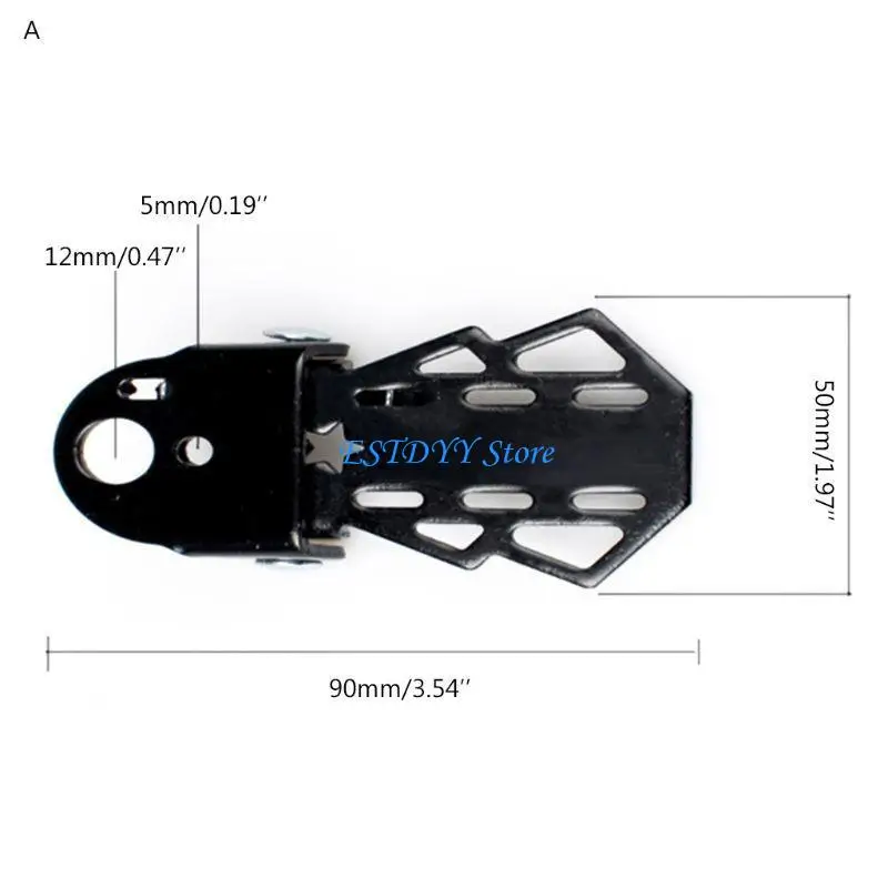 G6DE 2Pcs Durable Bike Pedal For Rear Foot Bike Back for Seat Foot Stand Thicken Cycl