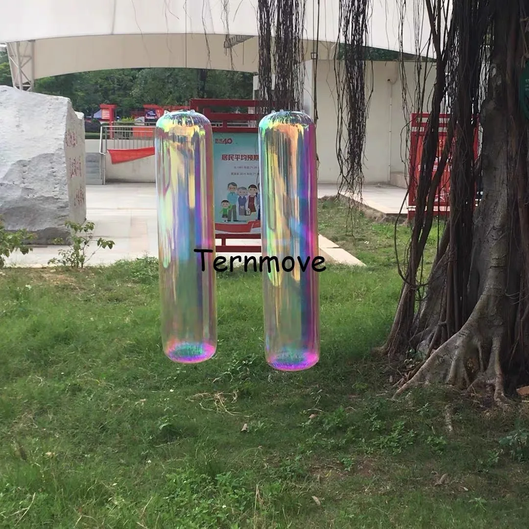 Inflatable Column Mirror Balloon Colorful Mirror Ball For Wedding Party Valentine's Day Decoration Inflatable Outdoor Toys