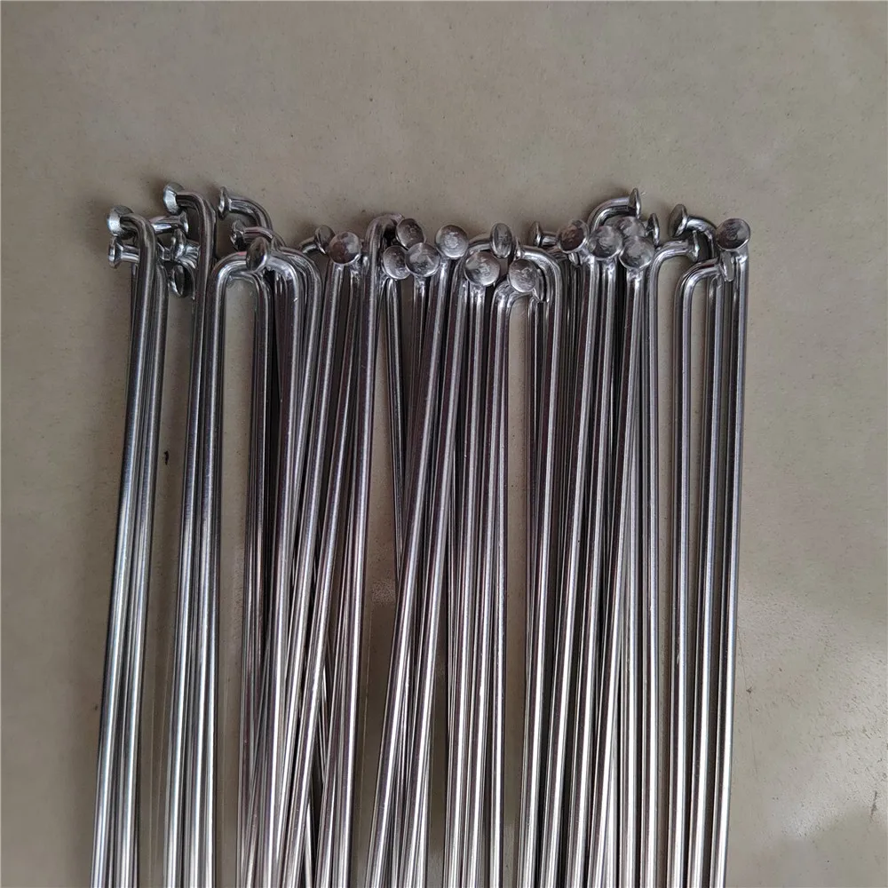 13G 2.2mm 251-305mm 40PCS/Lot Electric Bicycle Spoke Stainless Steel with Nipples for Electric Folding Mountain Bikes