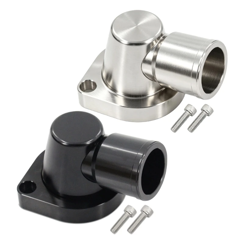 M76E 1.5 Inch Hose Water Neck Thermostat Housing with 90 Degree Outlet Cover