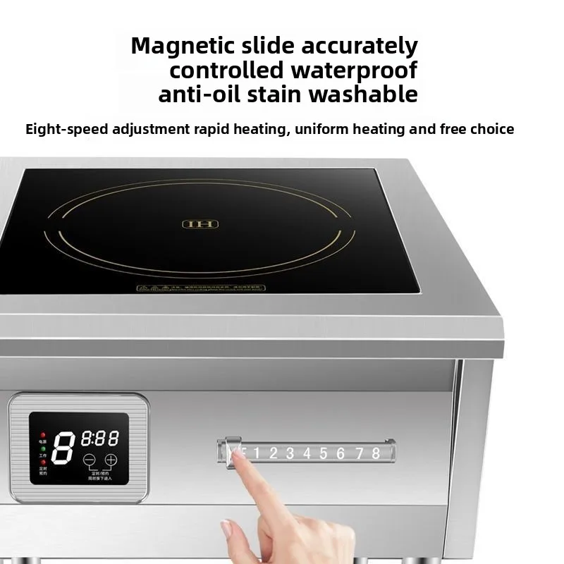 Factory Commercial High-power Induction Cooker Button Embedded Household Restaurant Canteen Commercial 4200w Induction Cooker