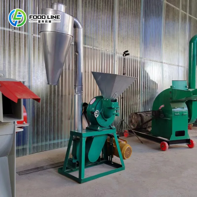 Custom High Capacity Industrial Maize Flour Milling & Packing Machine, Grain Processing Equipment for Commercial Production