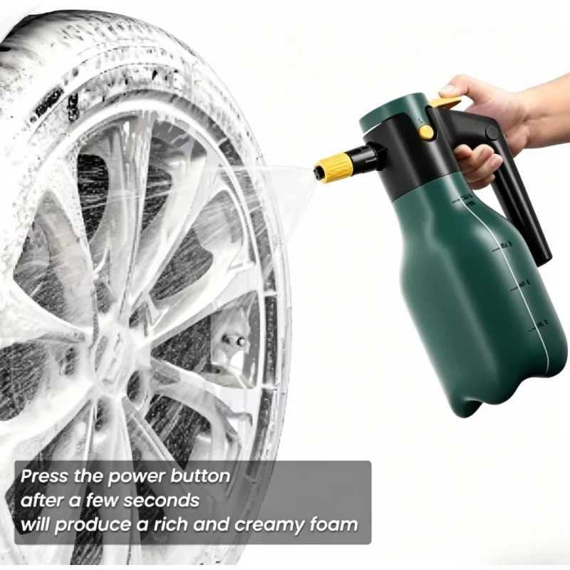 2l-rechargeable-electric-snow-foam-sprayer-60°-adjustable-high-pressure-car-wash-cannon