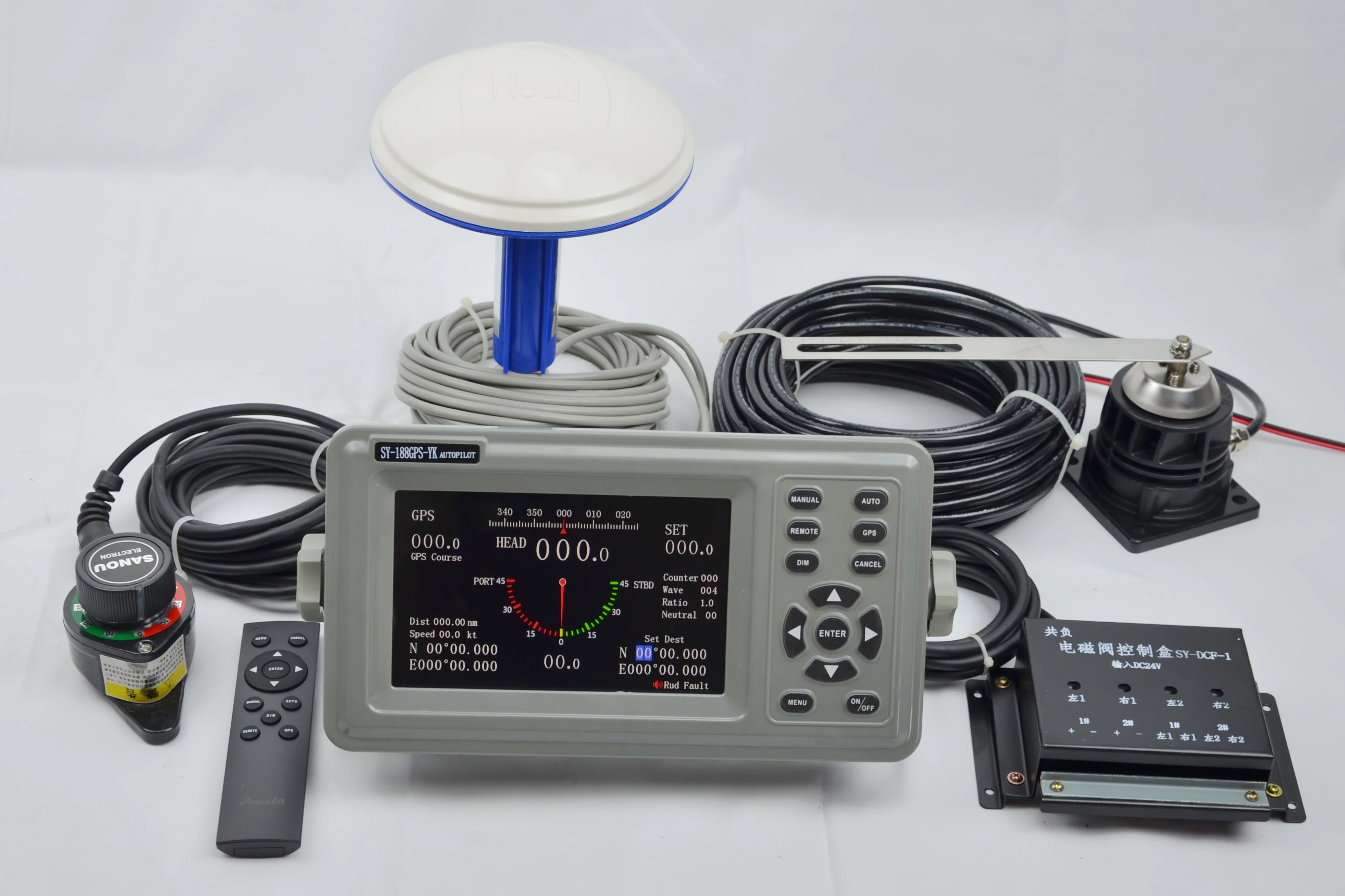 SY-188 Marine Autopilot System Host For Boat With CompassSuitable for customized machinery
