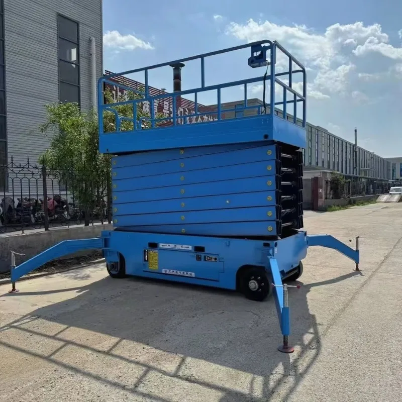 Rough Terrain Scissor Lift Electric Scissor Lift Crawler Scissor Lift on Tracks