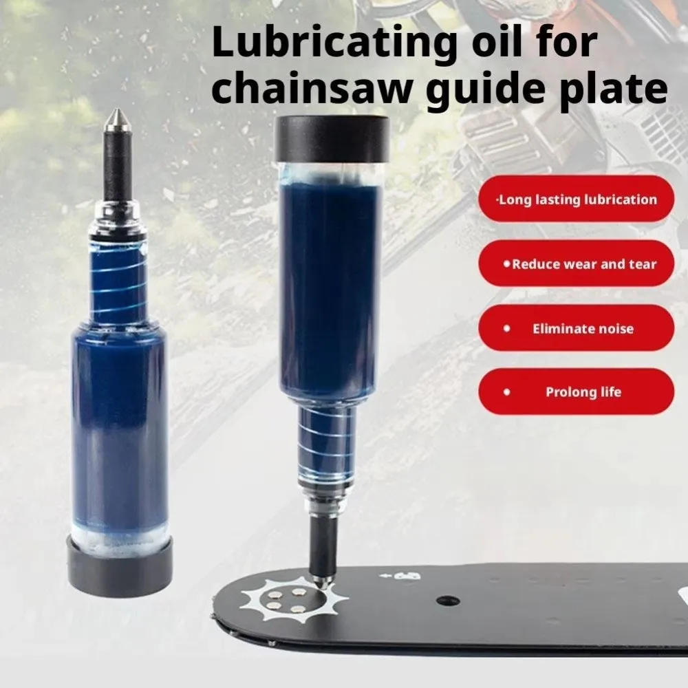 Portable Chain Saw Lubrication Injection Pen Anti-Rust Multifunctional Chain Saw Guide Plate Oil Lubricator Anti-Corrosion