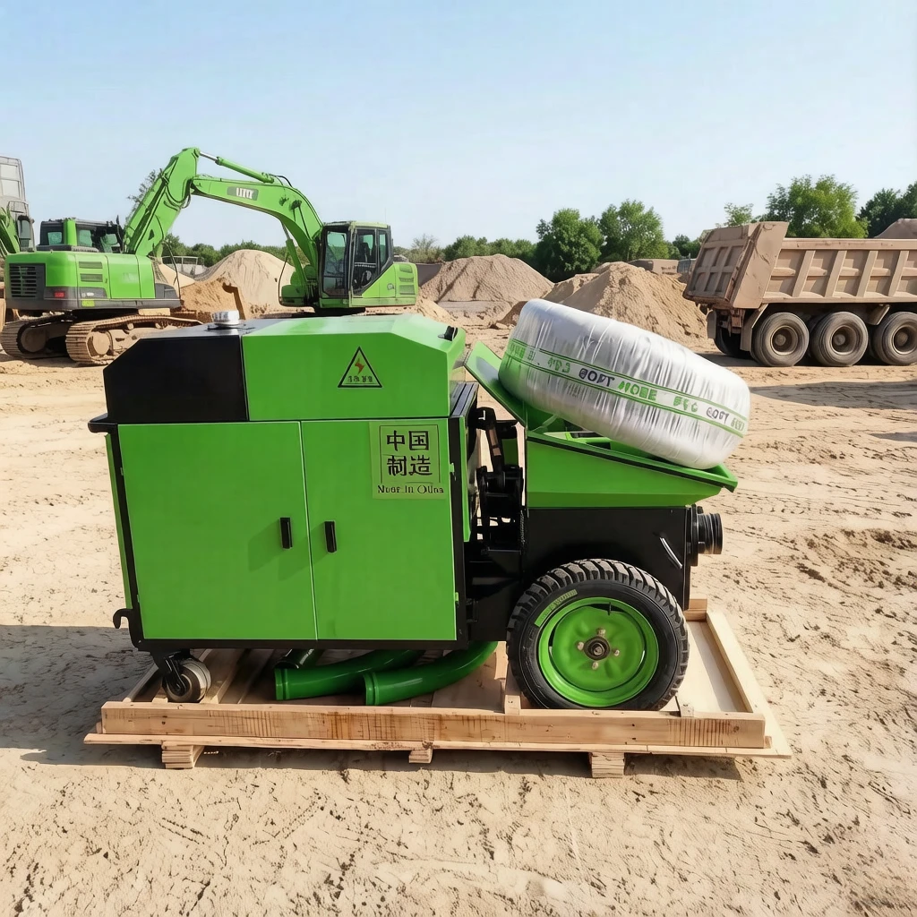 Factory Supply Portable Concrete Pump Machine Diesel Electric Concrete Delivery Pump for Building Site