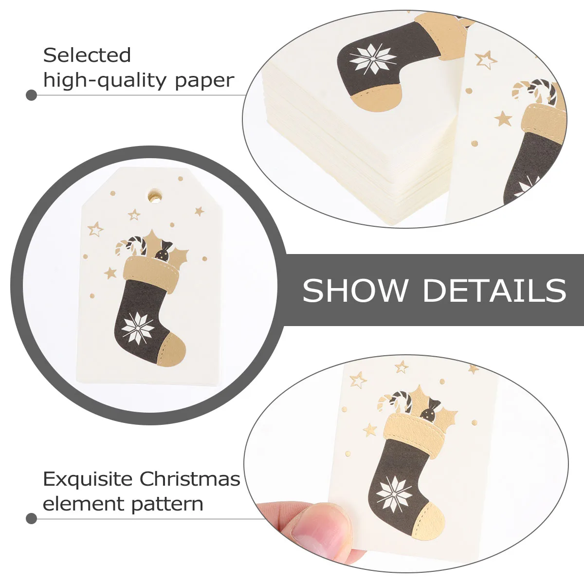 Bookmark Christmas Tag Christmas Gift Tag Christmas Bookmark