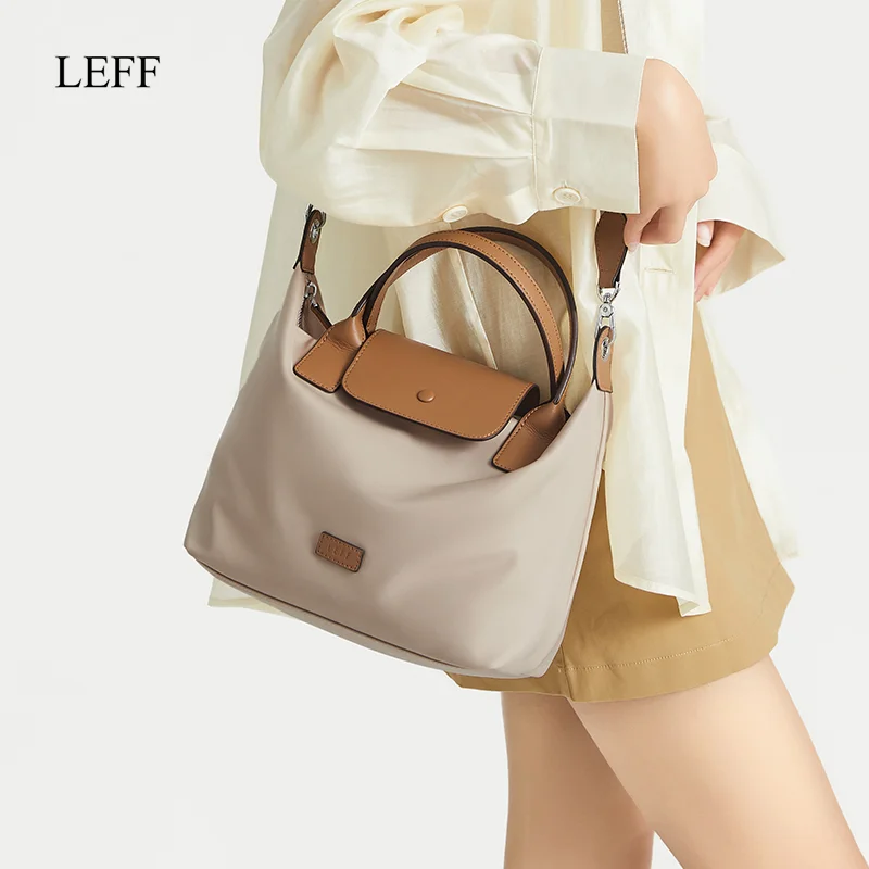 

LEFF New Women Shoulder Bag Embroidery High Quality Large Capacity Luxury Designer Crossbody Outdoor Commuting Shoulder Bags