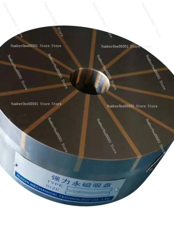 Precision Round Extremely Strong Permanent Magnet Chuck, Radial Internal and External Cylindrical Grinding Chuck